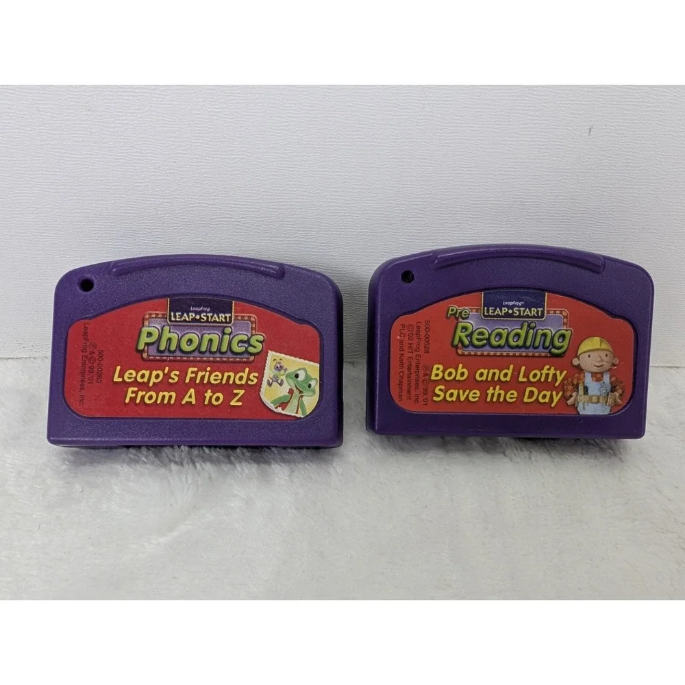Leap Frog Leap Start Cartridge Only Reading Phonics‎ Bob The Builder Tad